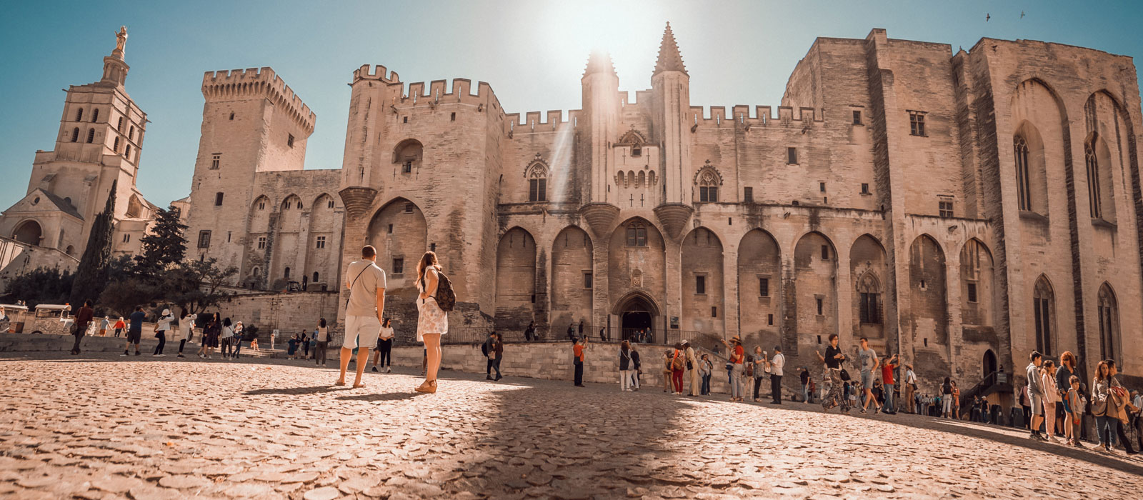 Panorama Palais des Papes Avignon ©PLANQUE Michel