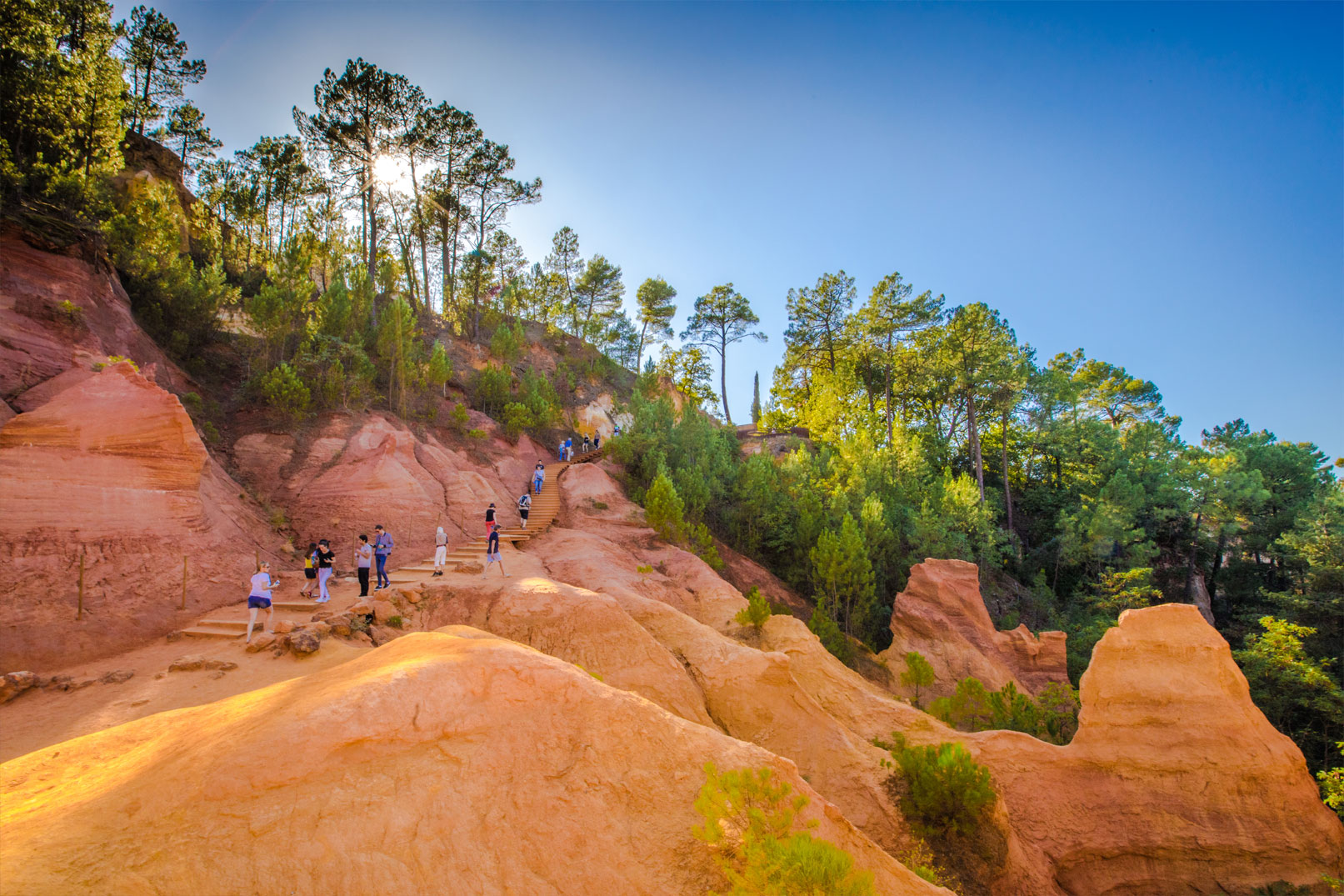 Die Ockerfelsen des Luberon @Kessler