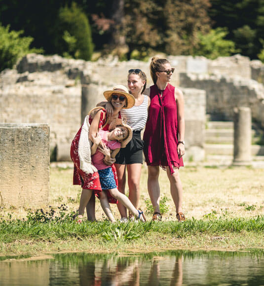 Ruines de la cité romaine de Vaison-la-Romaine ©OBRIEN T