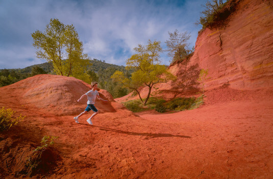 Le Colorado Provençal en famille - ©PLANQUE M