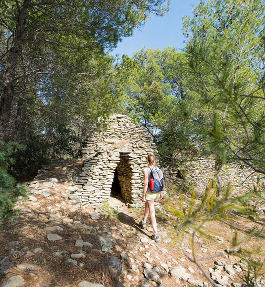 Wanderung zu den Bories ©COQUARD M