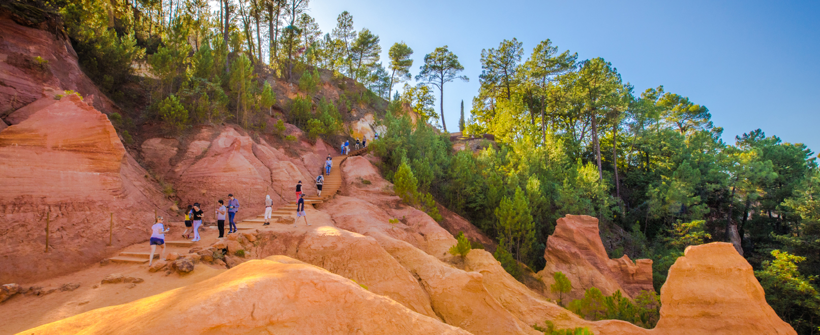 Die Ockerfelsen des Luberon @Kessler