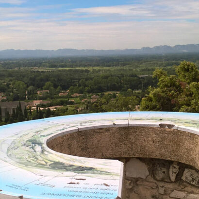 Die Colline de Piéraud und der Sentier de Garance