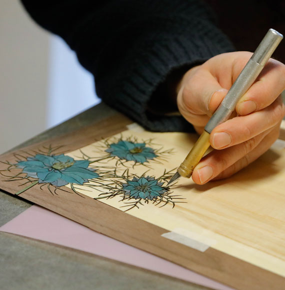 marqueterie d’Art Corentin Tavernier à Pernes les Fotnaines