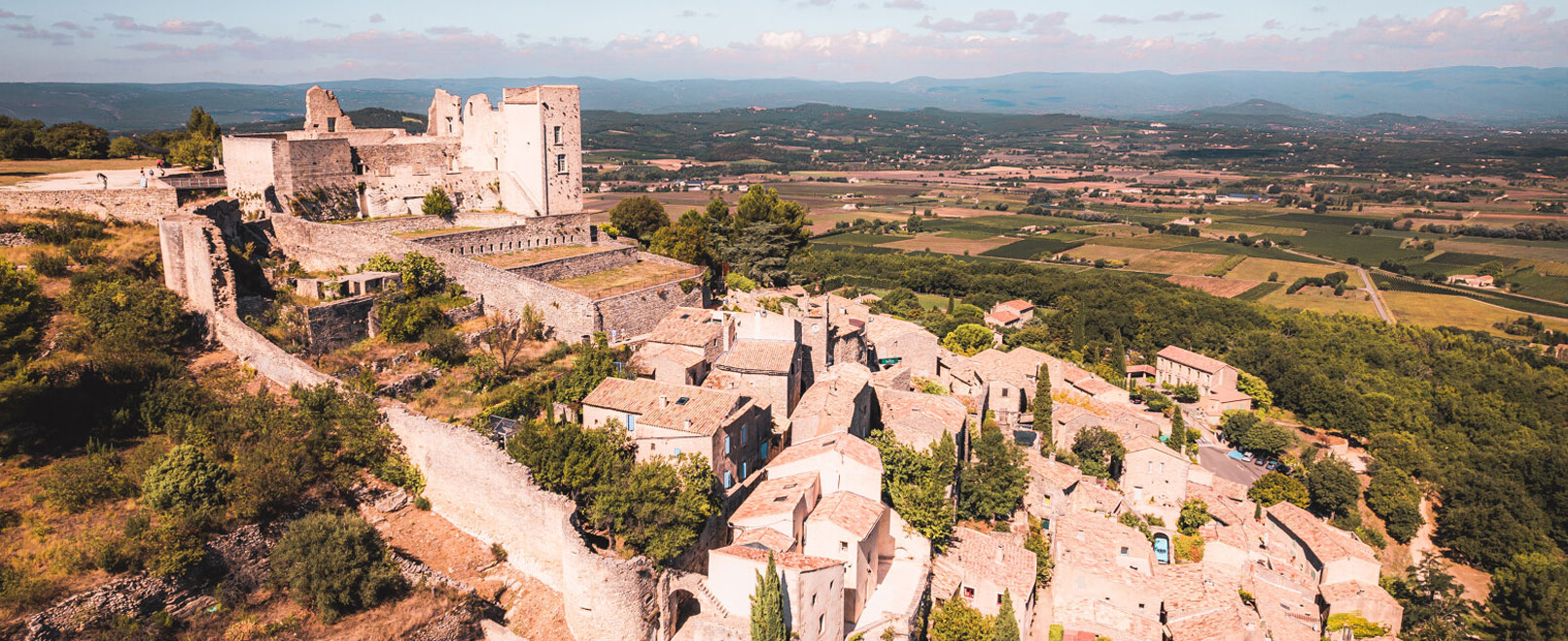 Die Route der Schlösser des Luberon